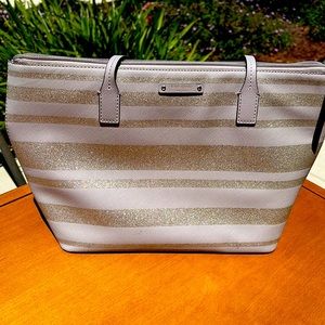 Kate spade sparkle small tote bag